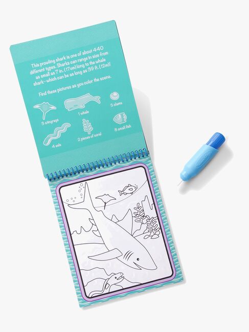 Melissa & Doug Water Wow! Fargeleggingsbok Hav