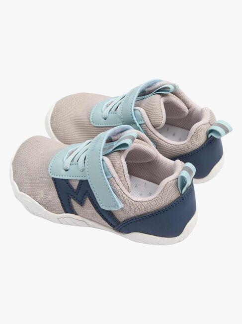Mikk-Line Barefoot Sneakers, Stone Blue Dark