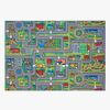 Rebel Roads Leketeppe City Life 140x200