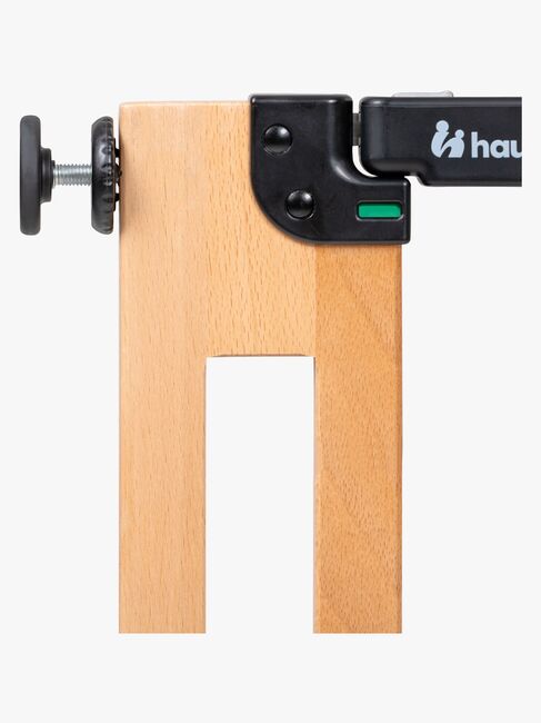 Hauck Clear Step Easyclose Skrugrind, Eco Beech