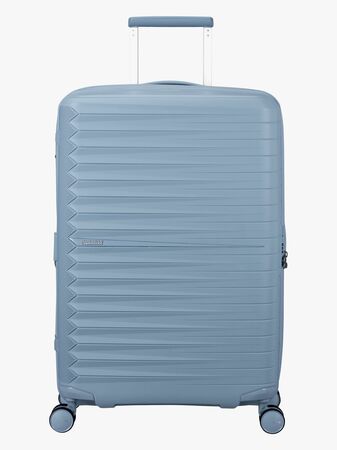 American Tourister FastForward Spinner Koffert 67-77L, Steel Blue