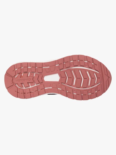Viking Bouncy Glitter WP 2V Sneakers, Rosa