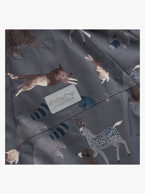 Minymo Vinterdress, Dark Gull Grey