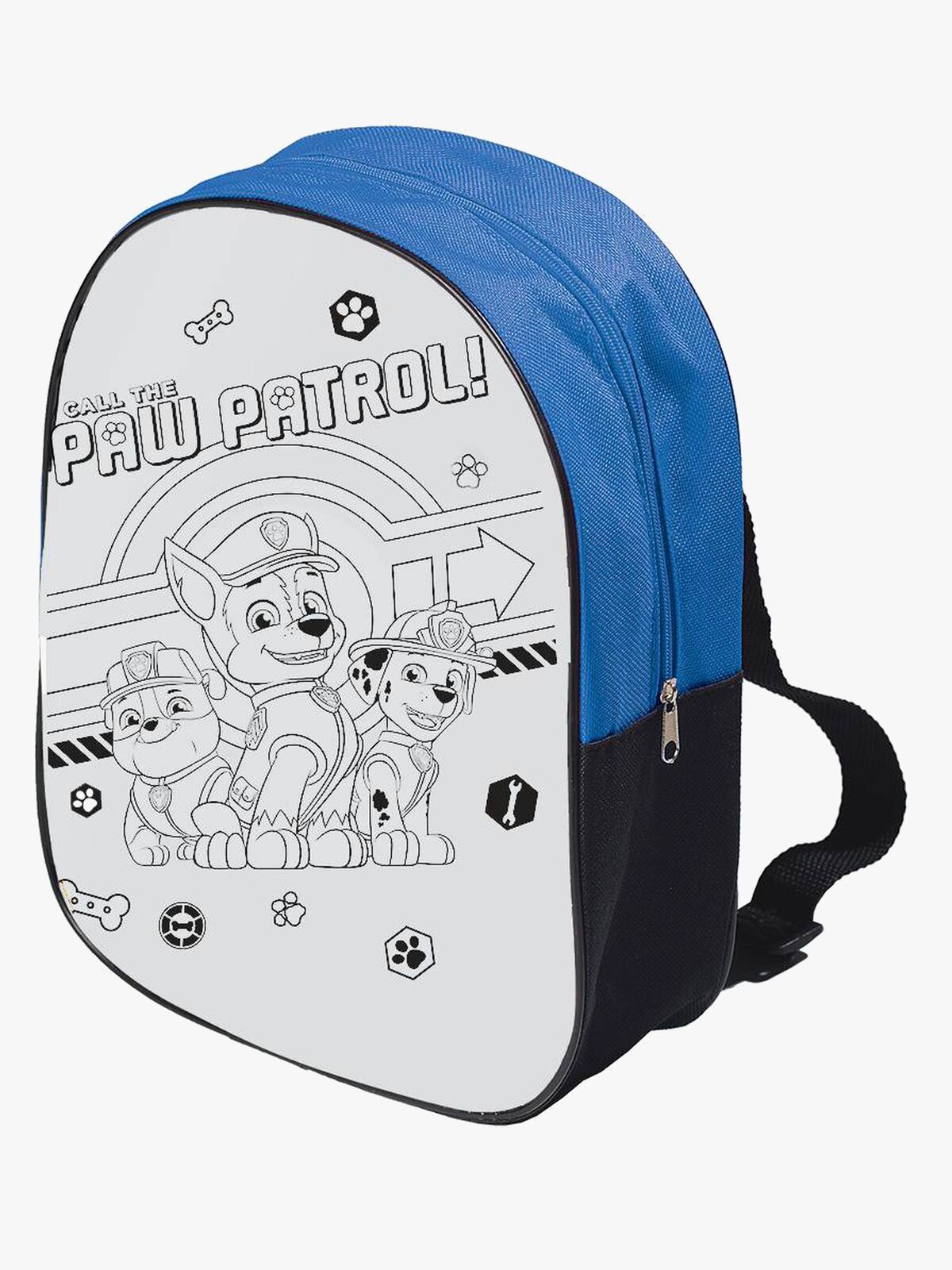 Paw Patrol DIY Ryggsekk med Blyanter, Blå