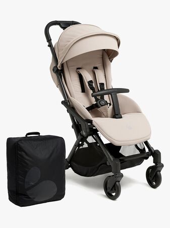 Beemoo Easy Fly Lux 4 Trille inkl Padded Transportveske, Sand Beige