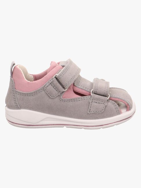 Superfit Boomerang Sandaler, Lysegrå/Rosa