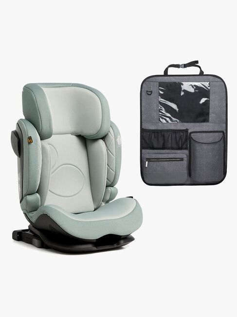 Beemoo Recline i-Size Beltestol inkl. Beemoo Deluxe Sparketrekk med Oppbevaring, Teal