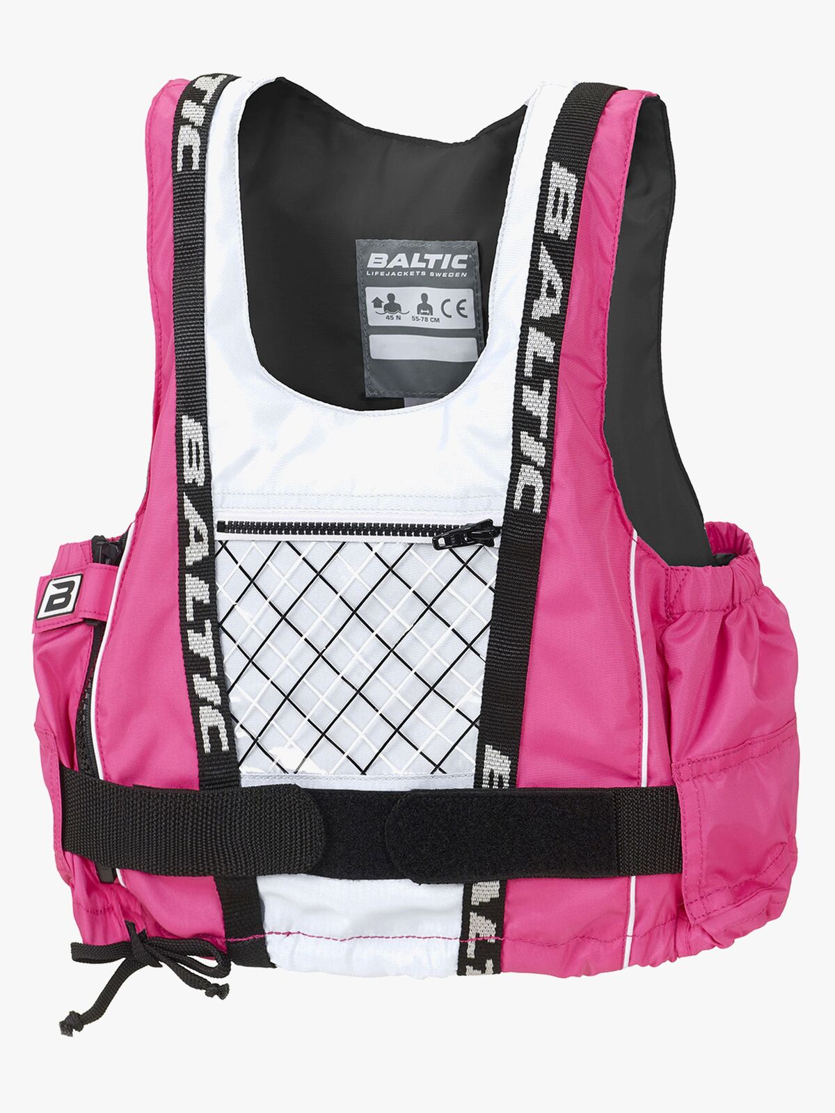 Baltic Dinghy Pro Flytevest, Pink/White