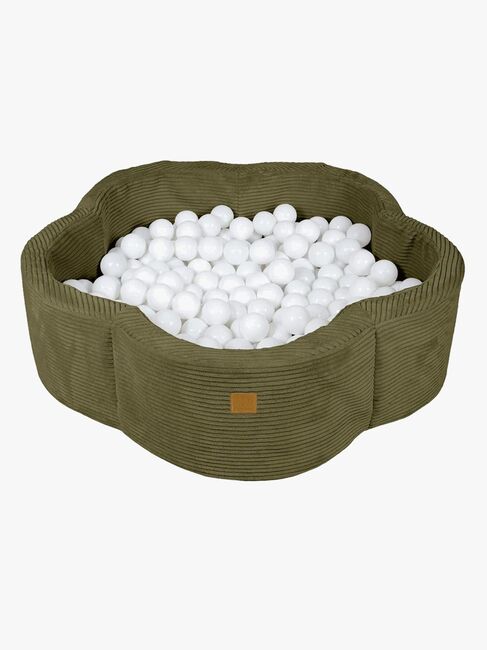 MeowBaby Aesthetic Flower Ballbasseng, Olive Green