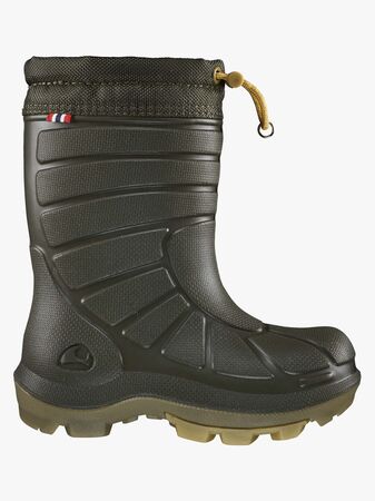 Viking Extreme  Fôrede Gummistøvler, Hunting Green/Khaki
