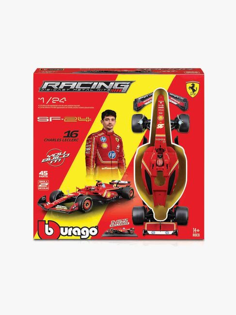 Bburago F1 Ferrari SF-24 Modellsett Leclerc #16 1:24