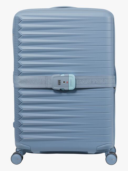 American Tourister TSA Bagasjestropp, Stone Blue/Blue