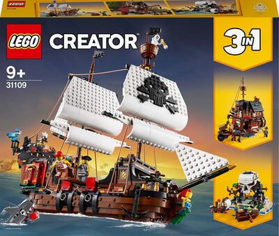 LEGO Creator 3-in-1 31109 Sjørøverskute