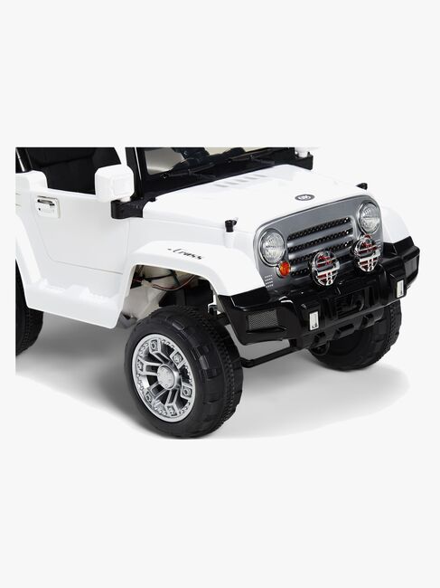 Alex's Garage Elbil Jeep, Hvit