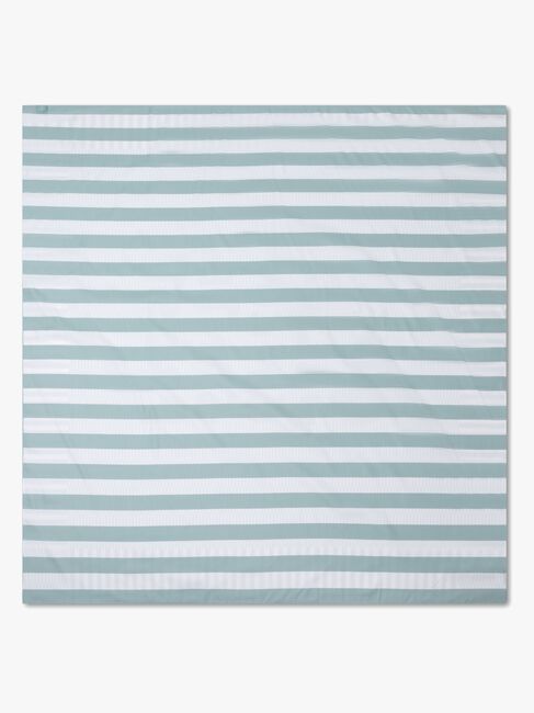Swim Essentials Luxe Strandhåndkle, Green White Cheers