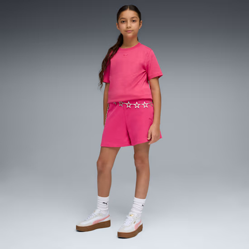Puma  Høy midje Shorts, Rosa