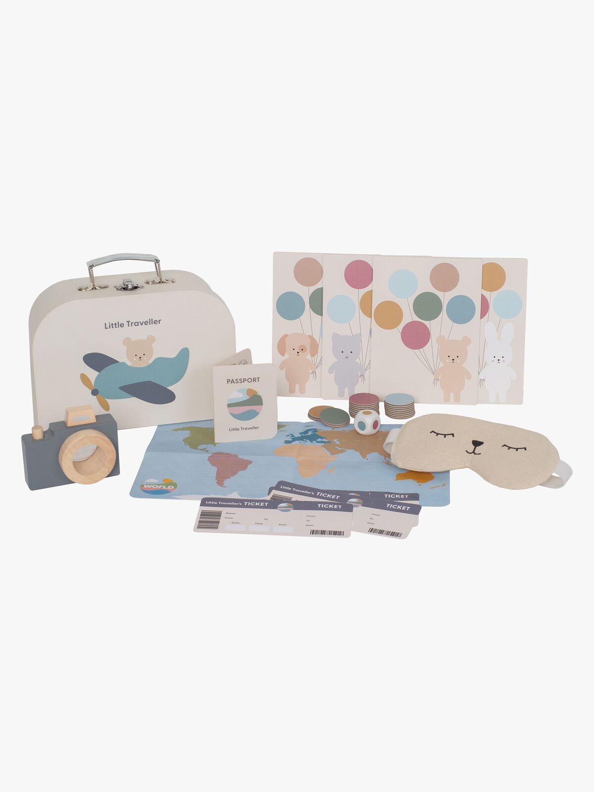Jabadabado Spill & Koffert med Reisesett
