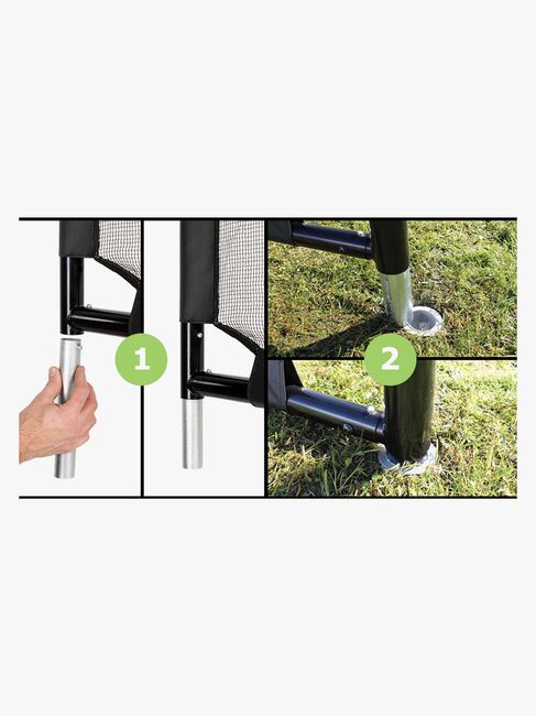 EXIT Finta Fotballmål 300x200, Black