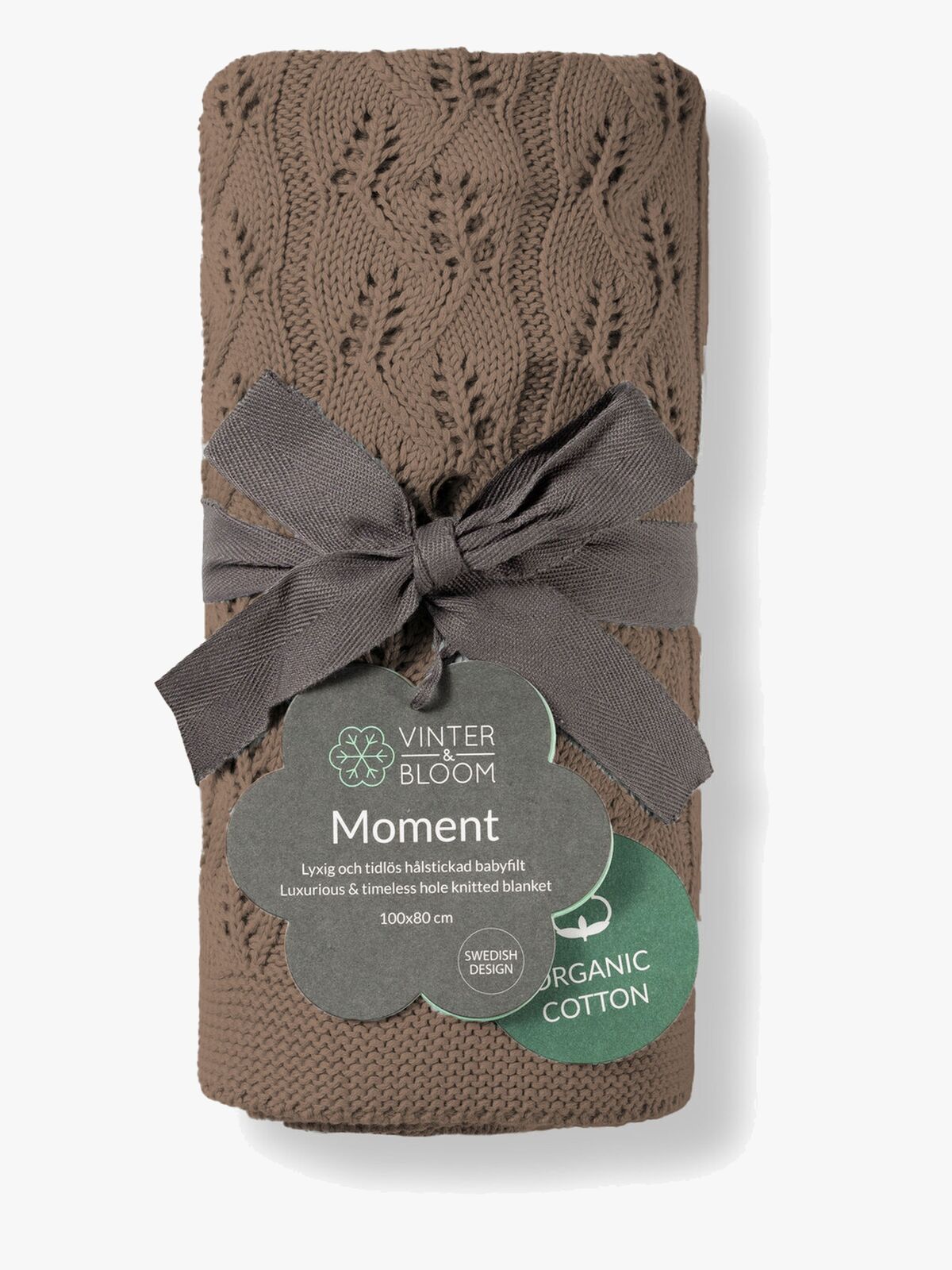 Vinter & Bloom Moment Teppe EKO, Taupe Brown