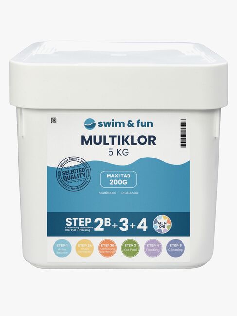 Swim & Fun Stabilisert Klor 25 st x 200 gram