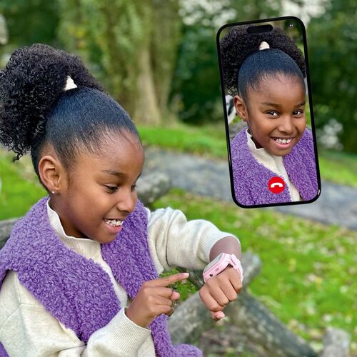 ZAZU Smartwatch 4G, Rosa