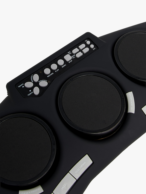 Alex's Garage Rockstar Trommesett & Mikrofon Elektrisk