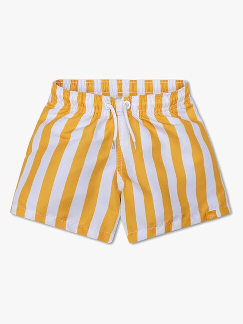 Swim Essentials Badebukse, Flow Yellow/White
