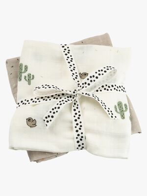 Done By Deer Lalee Musselinteppe 2-Pakk, Sand