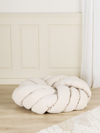 Alice & Fox BRADIE Puff, Beige Manchester