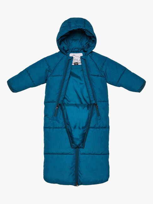 Nordbjørn Snowy Vognpose 2-in-1, Blue Coral