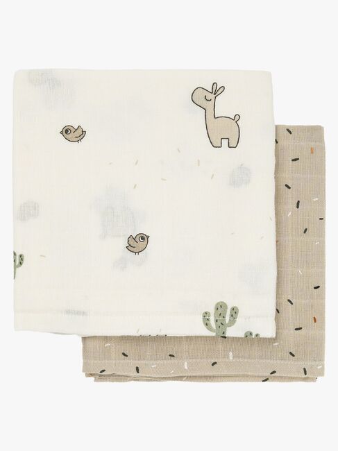 Done By Deer Lalee Musselinteppe 2-Pakk, Sand