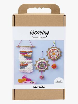 Creativ Company DIY-sett Veving Veggdekorasjoner