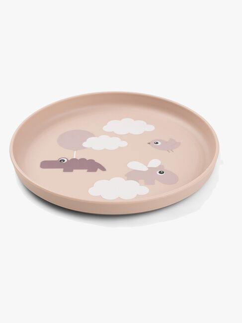 Done By Deer Foodie Tallerken Happy Clouds, Rosa