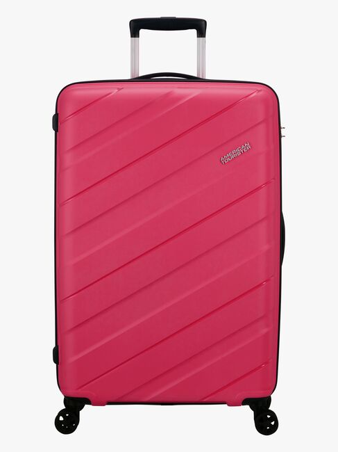 American Tourister Jetdriver Spinner Trillekoffert 100L, Raspberry Pink