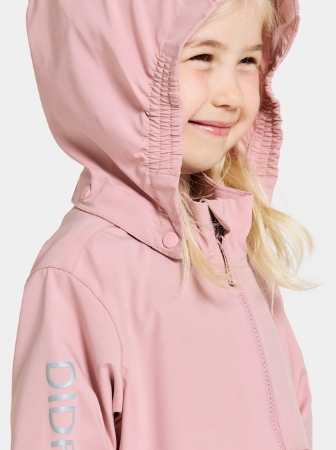 Didriksons  Bringebær Vindjakke, Soft Pink