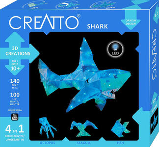 Creatto Sparkle Shimmer Shark Brettspill