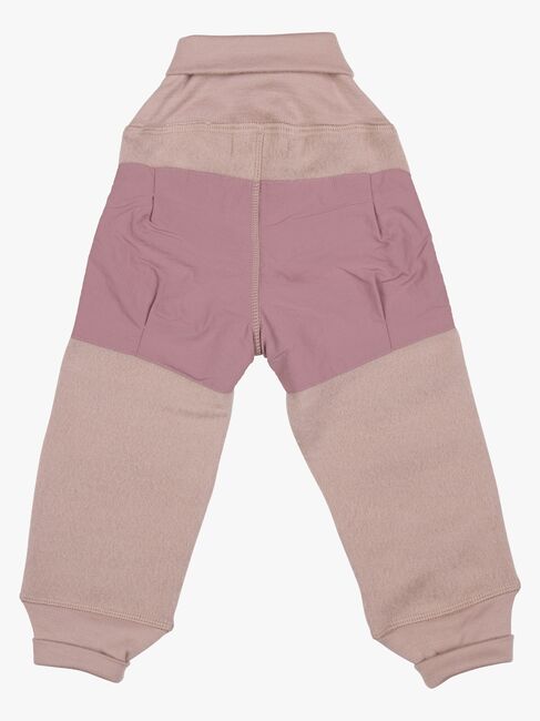 Voksi Fleecebukser Merinoull, Soft Grape