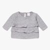 Luca & Lola Asia Genser Baby, Grey Melange