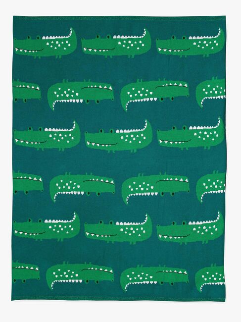 Bizzi Growin Strikketeppe Aio Baby, Rocka Croc