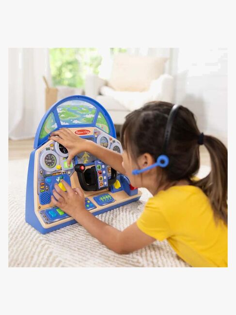 Melissa & Doug Jet Pilot Interaktivt Instrumentbrett