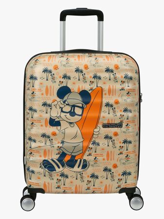 American Tourister Wavebreaker Disney Spinner Koffert 35L, Mickey Super Surfer