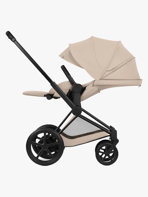 Cybex ePriam Duovogn, Matt Black/Cozy Beige