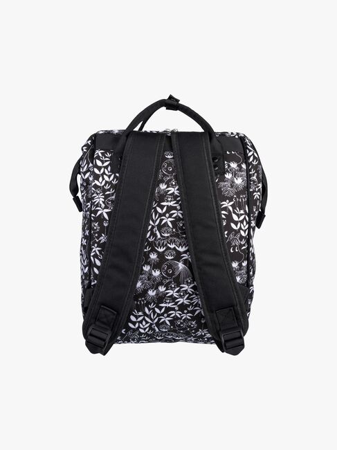 Mummitrollet Samu Primula Ryggsekk 15L, Svart/Hvit