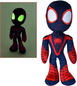 Spidey and His Amazing Friends Kosedyr Miles Morales Selvlysende 25 cm