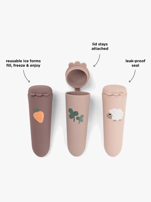 Done By Deer Sheppy Isform Silikon 3-Pakk, Powder