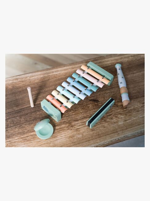 Dantoy Musikksett Wooden In Gift Box