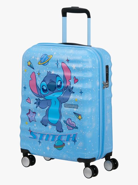 American Tourister Wavebreaker Disney Spinner Koffert 35L, Stitch Universe