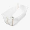 Stokke Flexi Bath Badebalje & Badestøtte, Sandy Beige