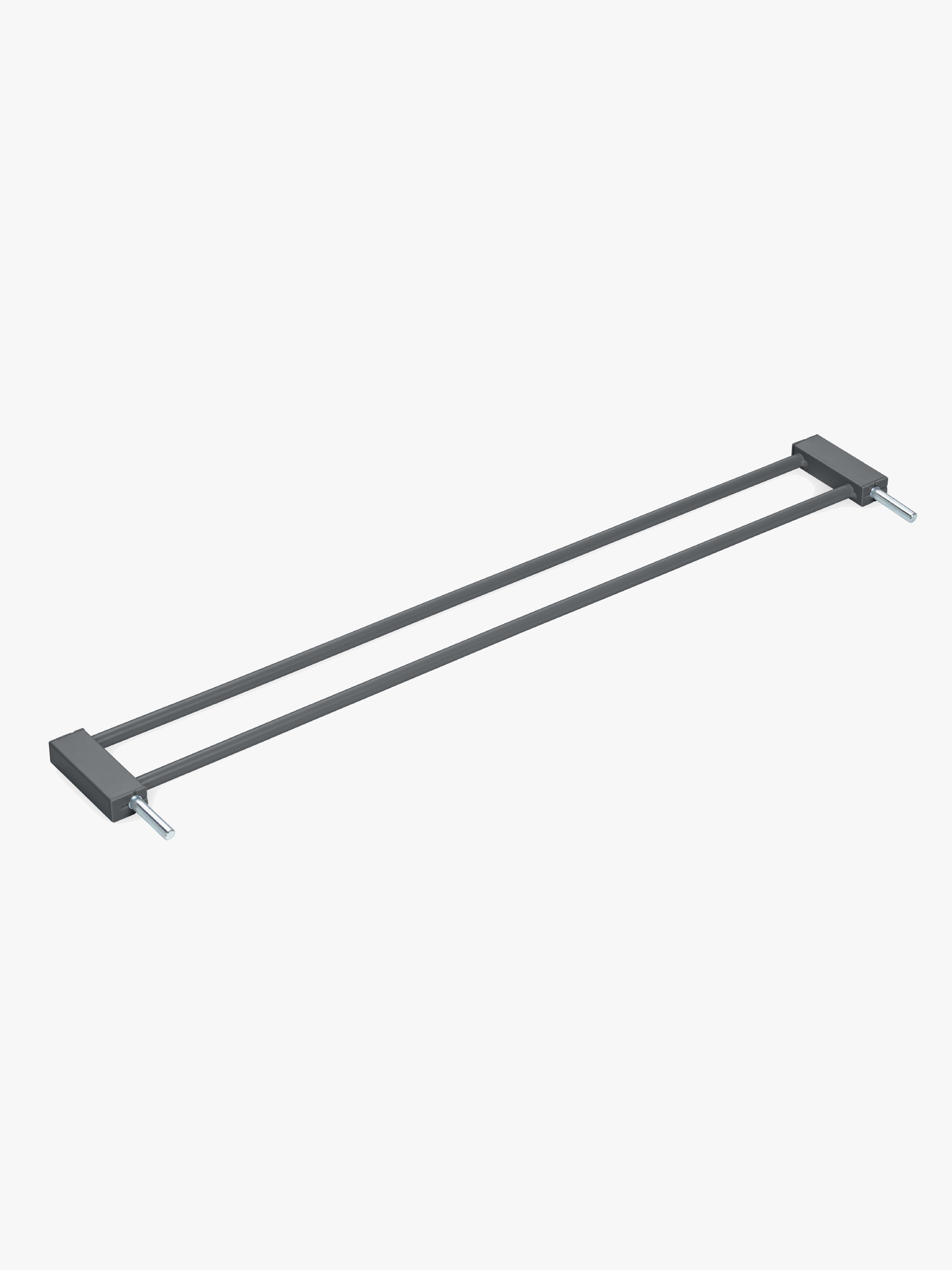 Hauck Forlengelse Sikkerhetsgrind 9 cm, Dark Grey - Barnegrinder & Trappegrinder
