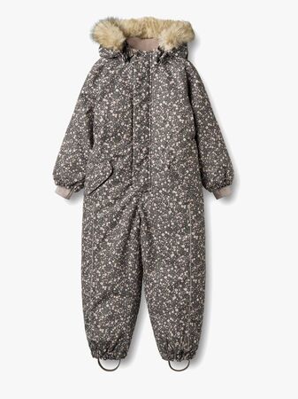 Wheat Moe Vinterdress, Black Sea Open Flowers